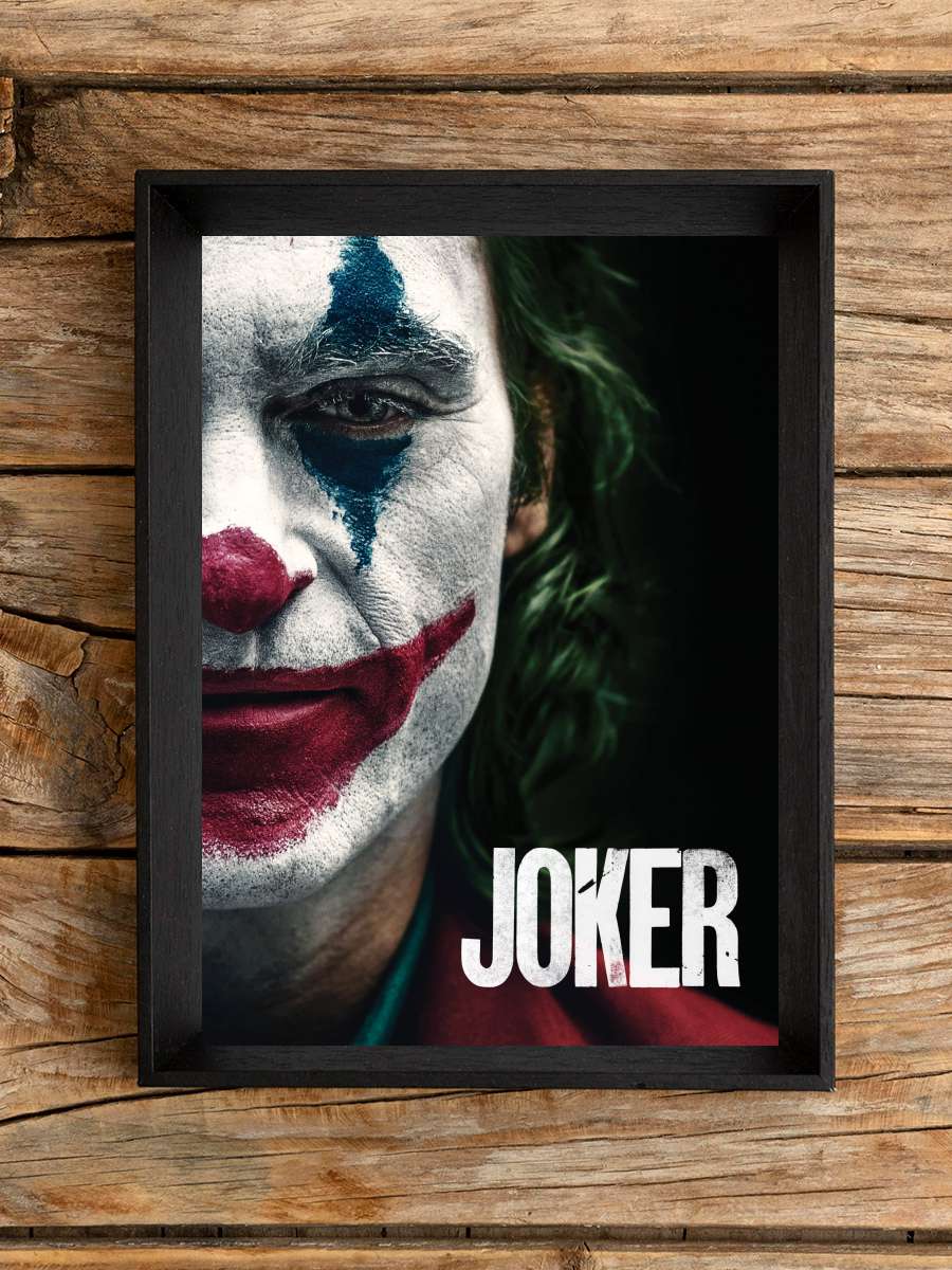 Joker Film Tablo Siyah Çerçeveli Film Poster Afiş Tablo