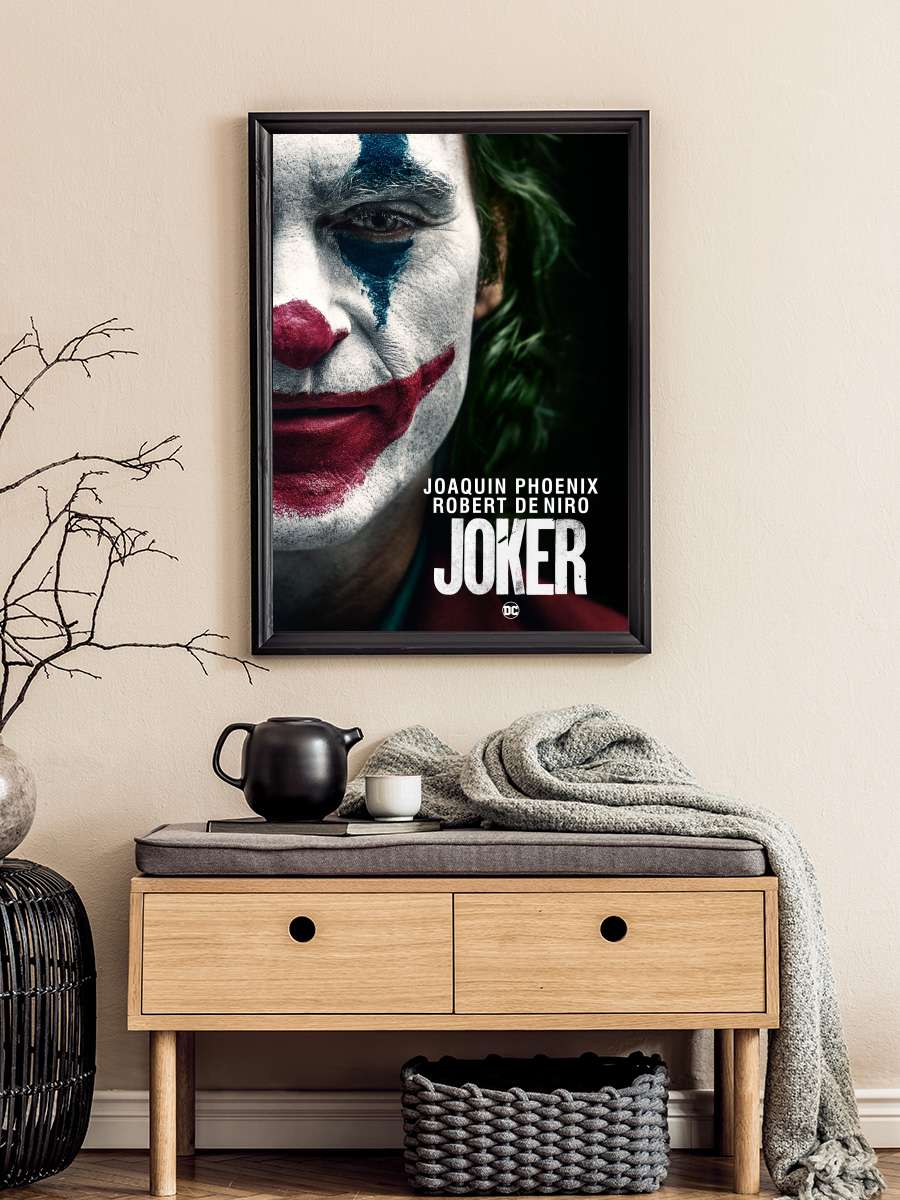 Joker Film Tablo Siyah Çerçeveli Film Poster Afiş Tablo