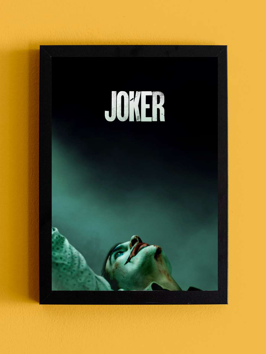 Joker Film Tablo Siyah Çerçeveli Film Poster Afiş Tablo