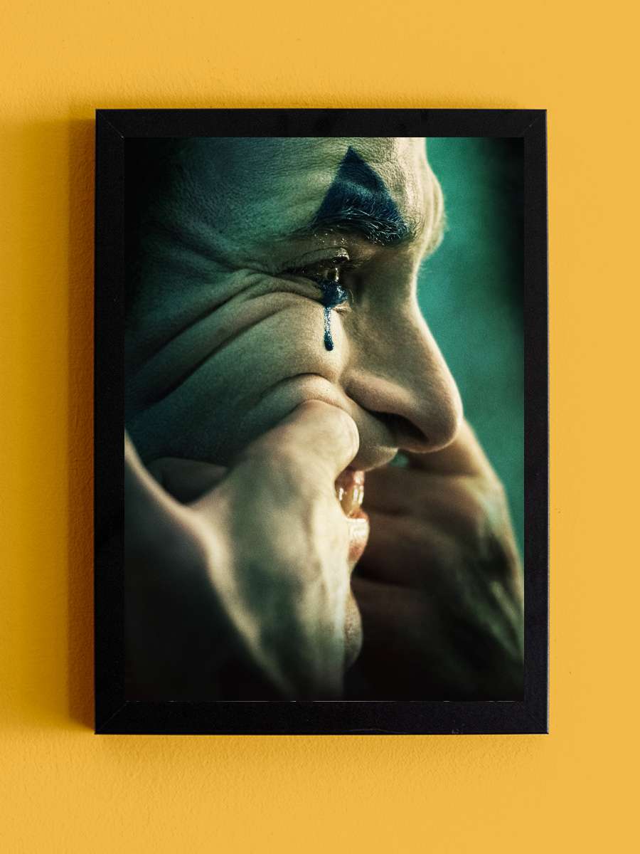 Joker Film Tablo Siyah Çerçeveli Film Poster Afiş Tablo