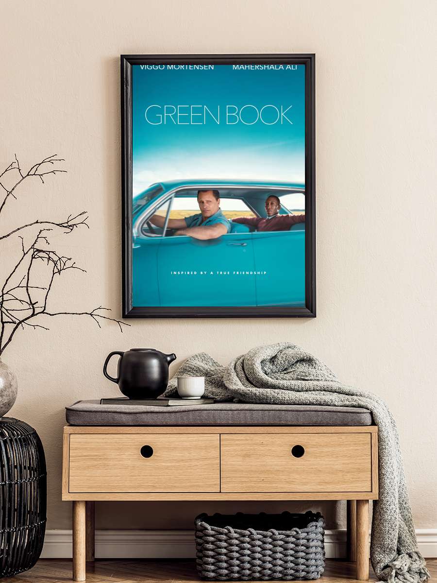 Yeşil Rehber - Green Book Film Tablo Siyah Çerçeveli Film Poster Afiş Tablo