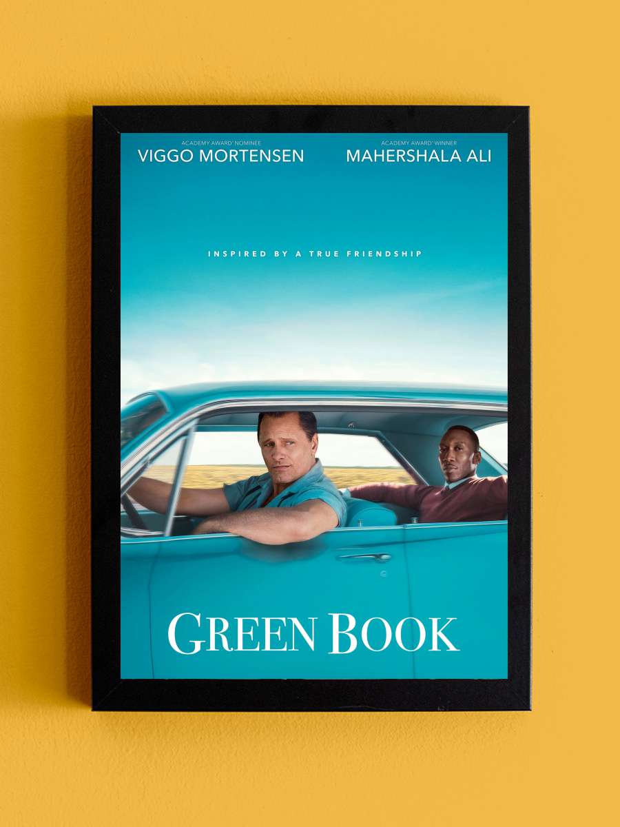 Yeşil Rehber - Green Book Film Tablo Siyah Çerçeveli Film Poster Afiş Tablo