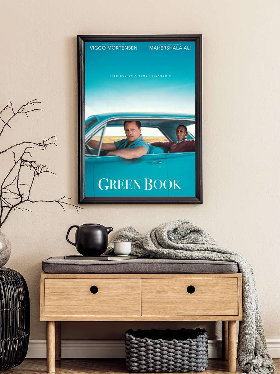 Yeşil Rehber - Green Book Film Tablo Siyah Çerçeveli Film Poster Afiş Tablo