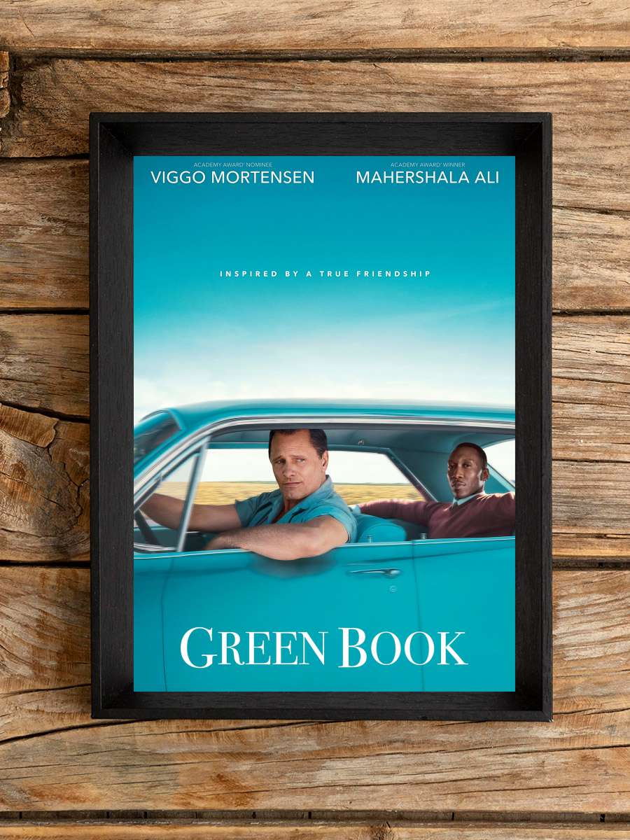 Yeşil Rehber - Green Book Film Tablo Siyah Çerçeveli Film Poster Afiş Tablo