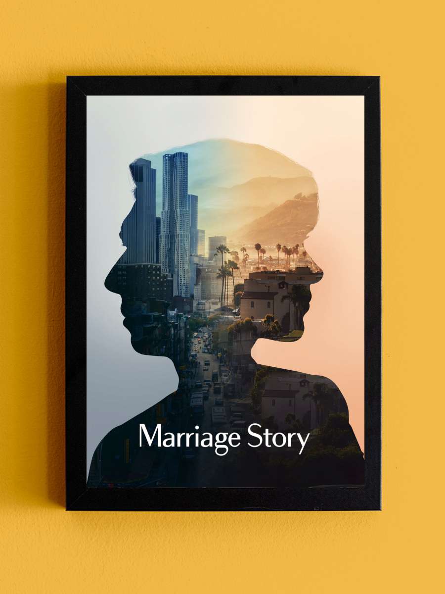 Marriage Story Film Tablo Siyah Çerçeveli Film Poster Afiş Tablo