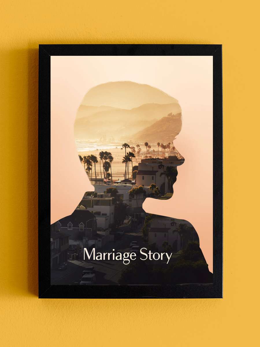 Marriage Story Film Tablo Siyah Çerçeveli Film Poster Afiş Tablo