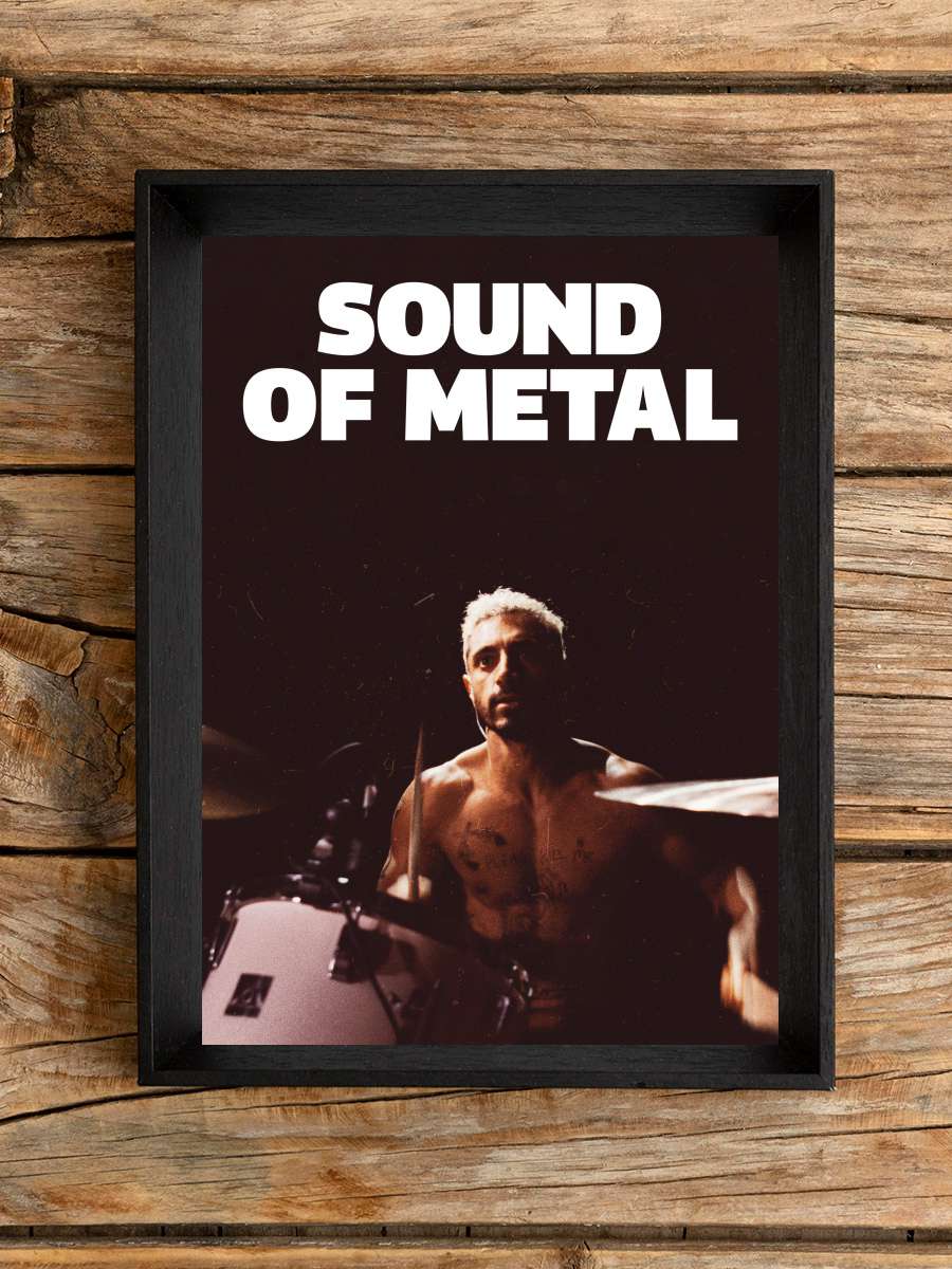 Sound of Metal Film Tablo Siyah Çerçeveli Film Poster Afiş Tablo