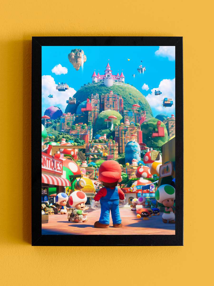 Süper Mario Kardeşler - The Super Mario Bros. Movie Film Tablo Siyah Çerçeveli Film Poster Afiş Tablo