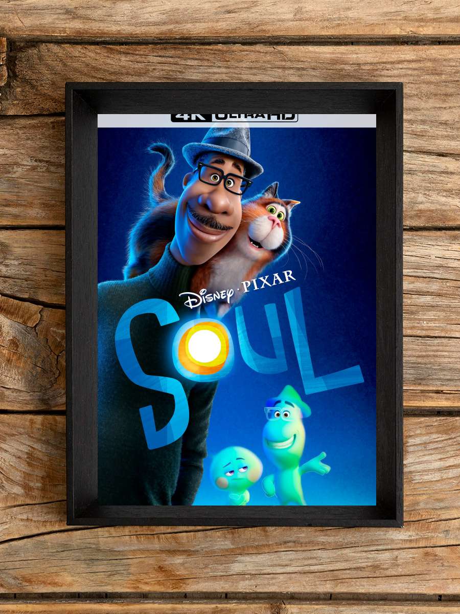 Soul Film Tablo Siyah Çerçeveli Film Poster Afiş Tablo