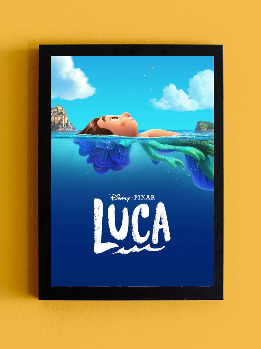 Luka - Luca Film Tablo Siyah Çerçeveli Film Poster Afiş Tablo