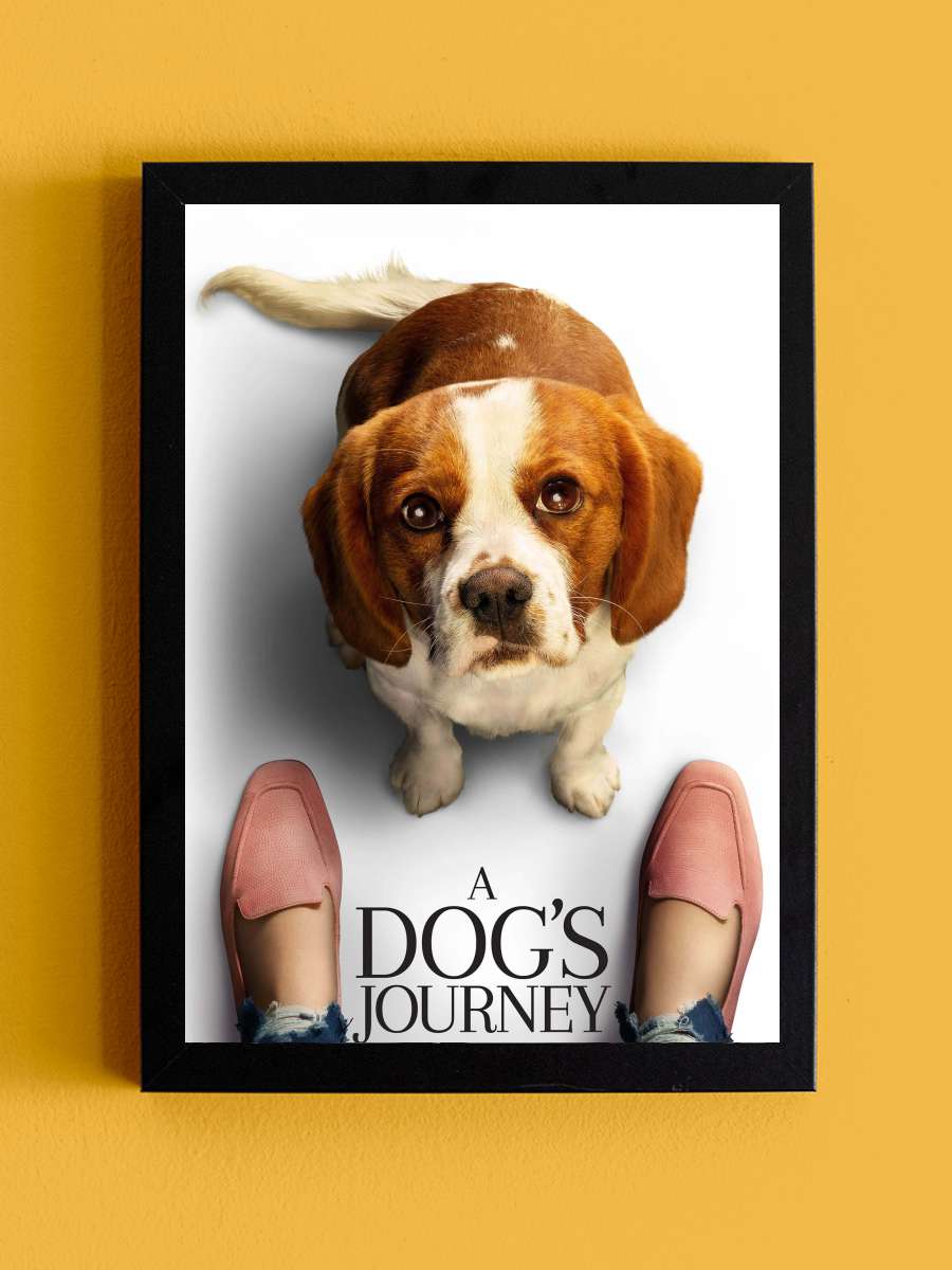 Dostumun Yolculuğu - A Dog's Journey Film Tablo Siyah Çerçeveli Film Poster Afiş Tablo