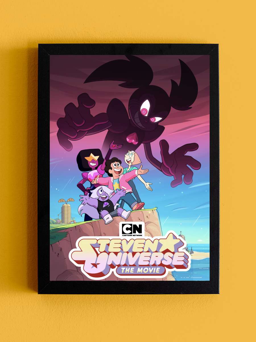 Steven Universe: Film - Steven Universe: The Movie Film Tablo Siyah Çerçeveli Film Poster Afiş Tablo