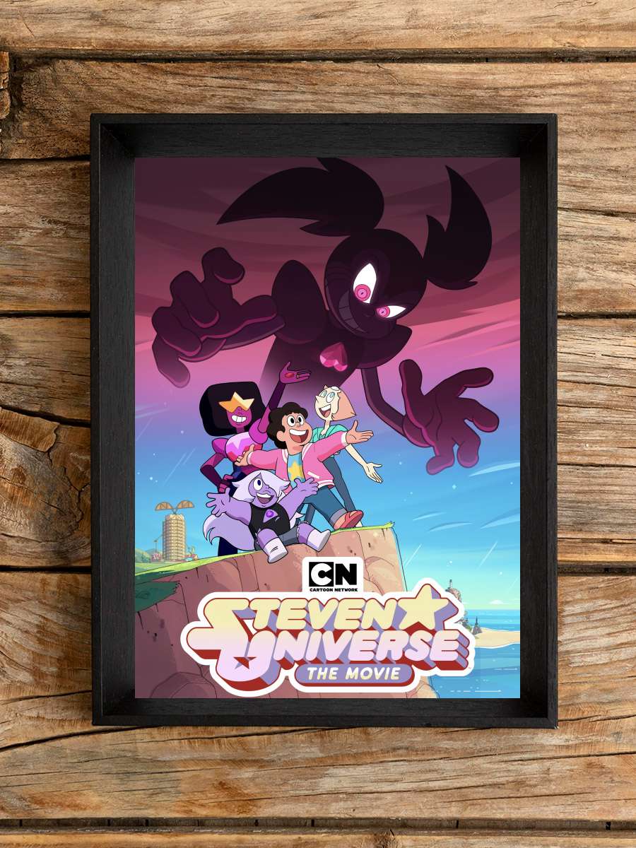 Steven Universe: Film - Steven Universe: The Movie Film Tablo Siyah Çerçeveli Film Poster Afiş Tablo