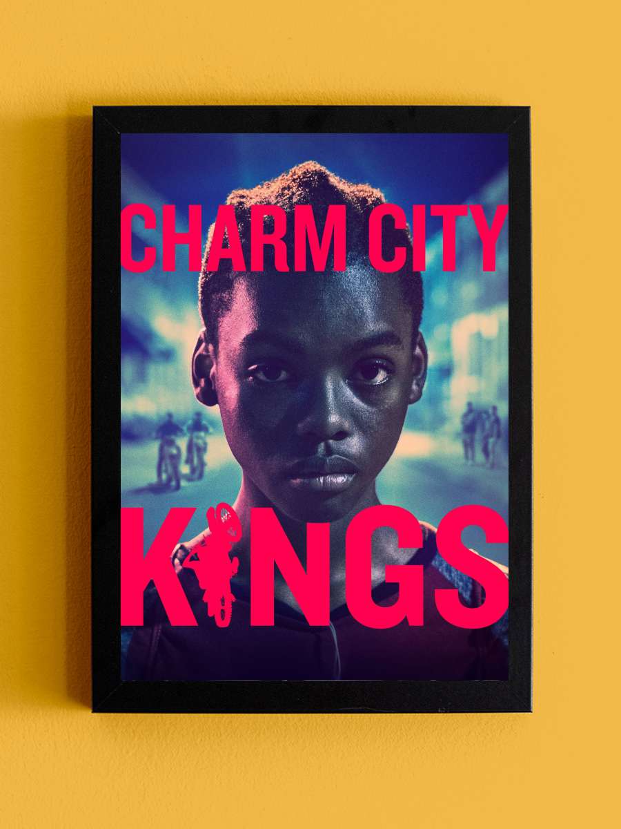 Charm City Kings Film Tablo Siyah Çerçeveli Film Poster Afiş Tablo