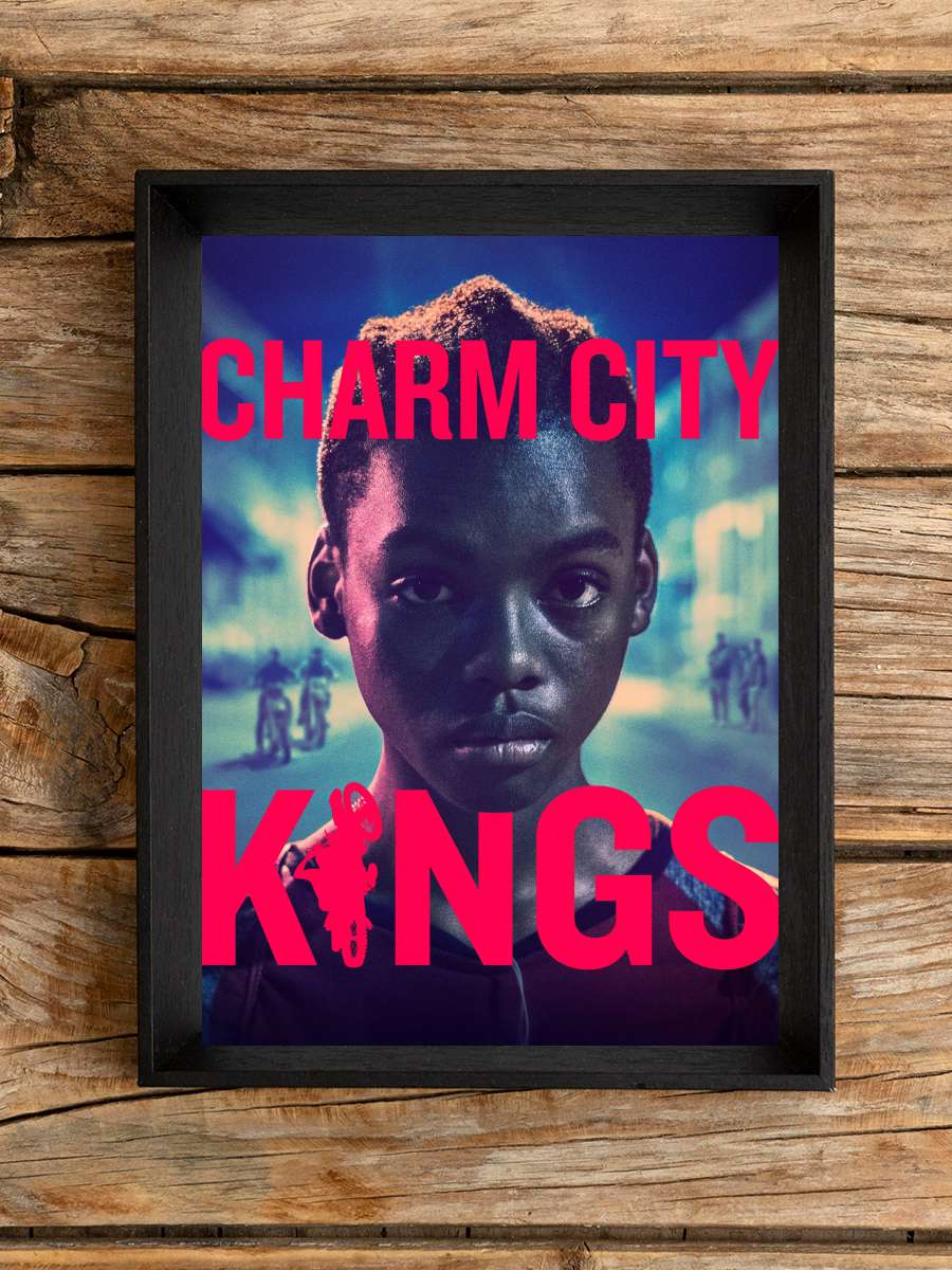 Charm City Kings Film Tablo Siyah Çerçeveli Film Poster Afiş Tablo