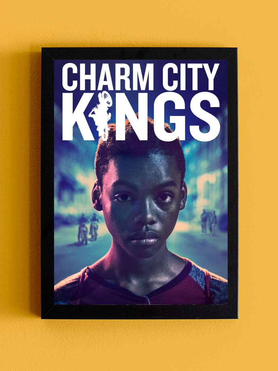 Charm City Kings Film Tablo Siyah Çerçeveli Film Poster Afiş Tablo