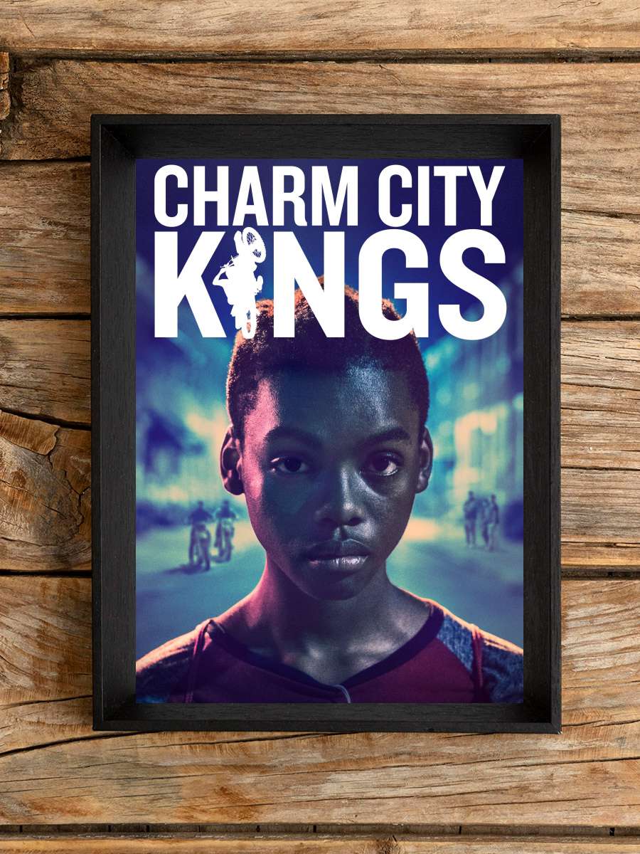 Charm City Kings Film Tablo Siyah Çerçeveli Film Poster Afiş Tablo