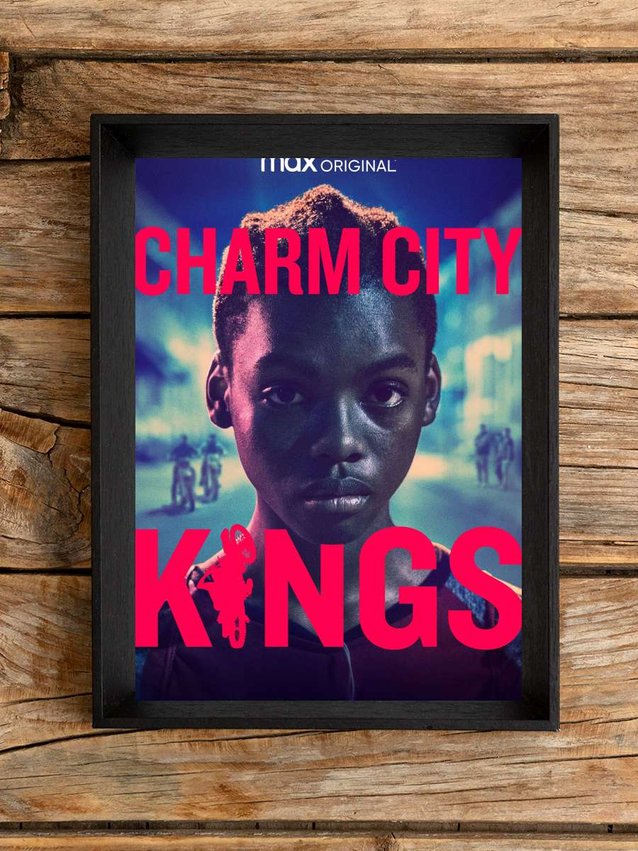 Charm City Kings Film Tablo Siyah Çerçeveli Film Poster Afiş Tablo