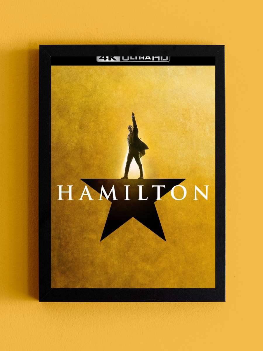 Hamilton Film Tablo Siyah Çerçeveli Film Poster Afiş Tablo