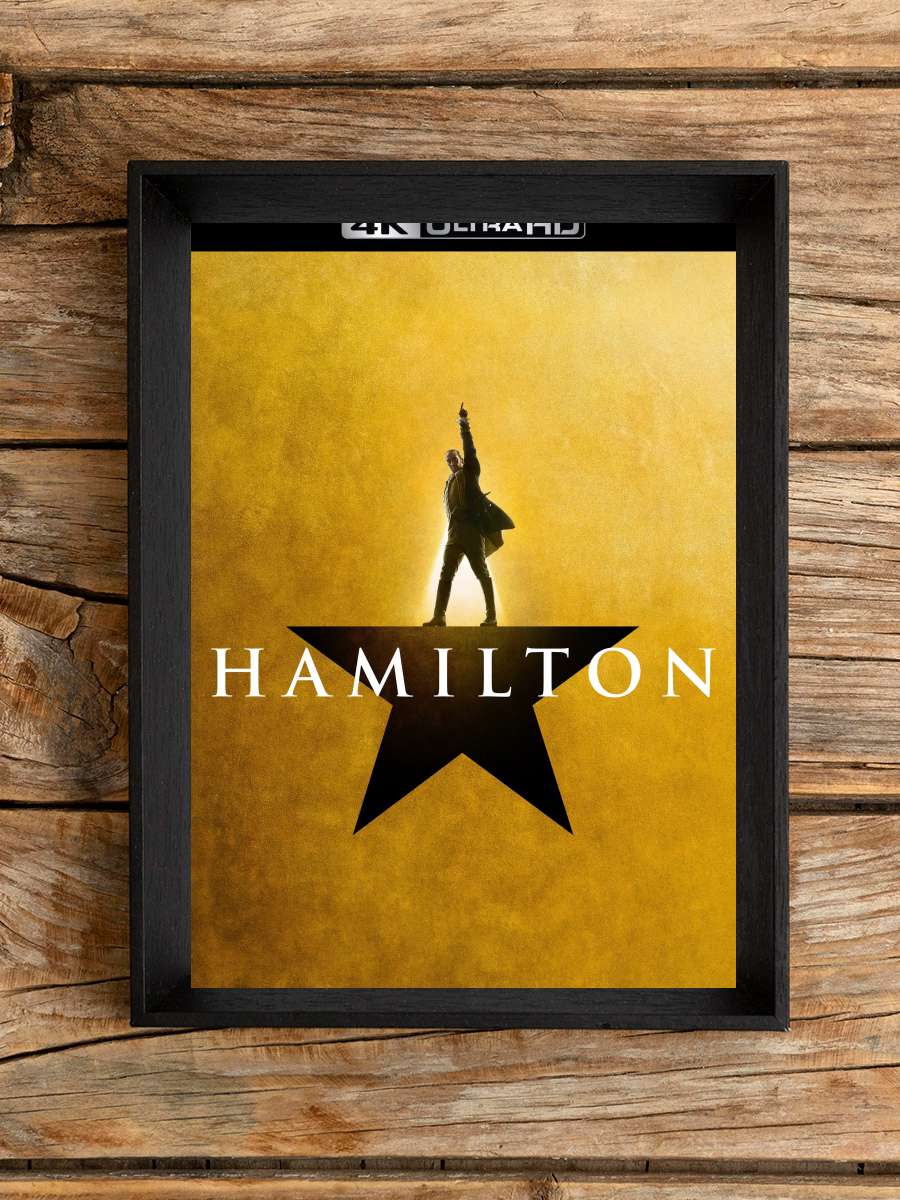 Hamilton Film Tablo Siyah Çerçeveli Film Poster Afiş Tablo