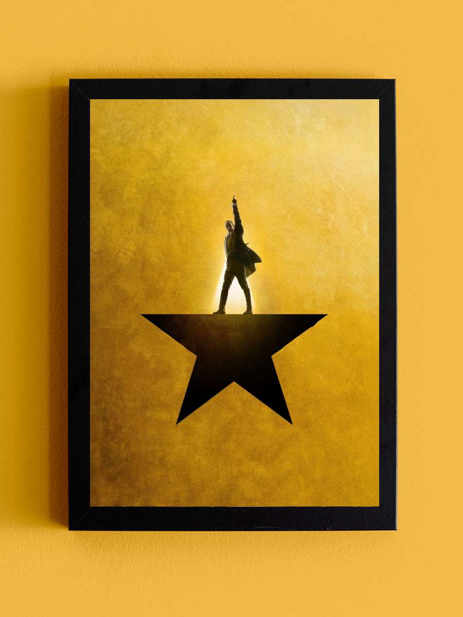 Hamilton Film Tablo Siyah Çerçeveli Film Poster Afiş Tablo