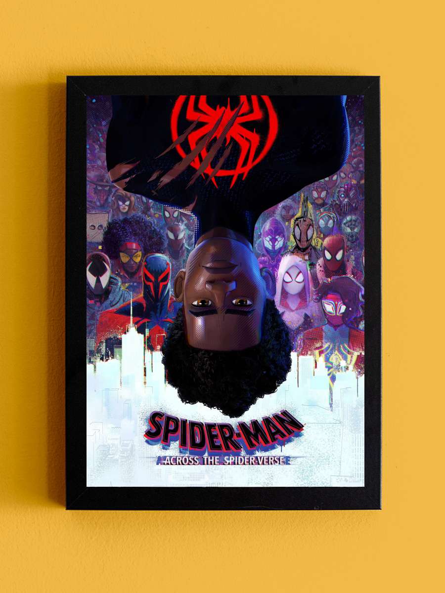 Örümcek-Adam: Örümcek-Evrenine Geçiş - Spider-Man: Across the Spider-Verse Film Tablo Siyah Çerçeveli Film Poster Afiş Tablo