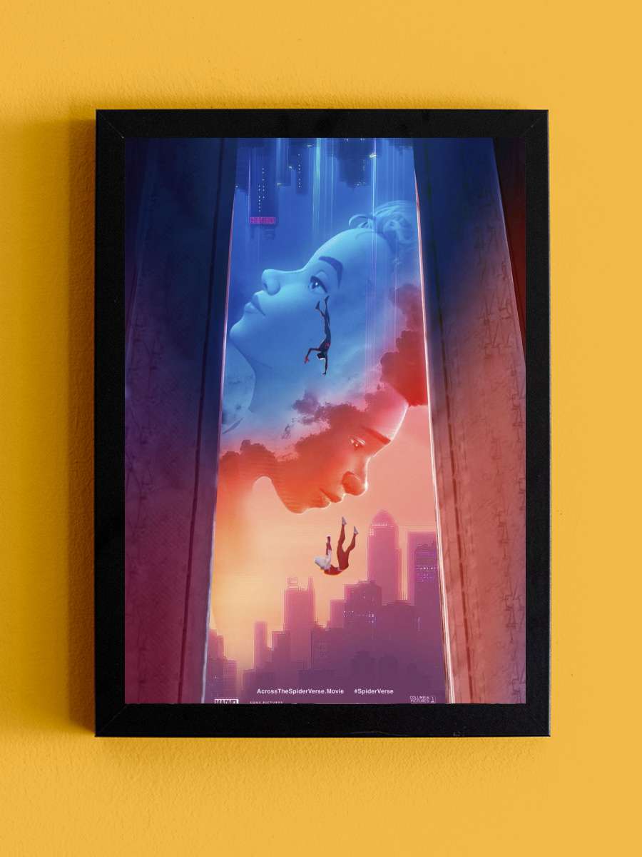 Örümcek-Adam: Örümcek-Evrenine Geçiş - Spider-Man: Across the Spider-Verse Film Tablo Siyah Çerçeveli Film Poster Afiş Tablo