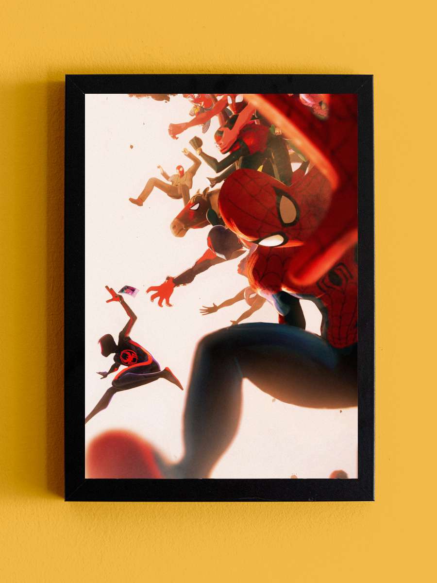 Örümcek-Adam: Örümcek-Evrenine Geçiş - Spider-Man: Across the Spider-Verse Film Tablo Siyah Çerçeveli Film Poster Afiş Tablo