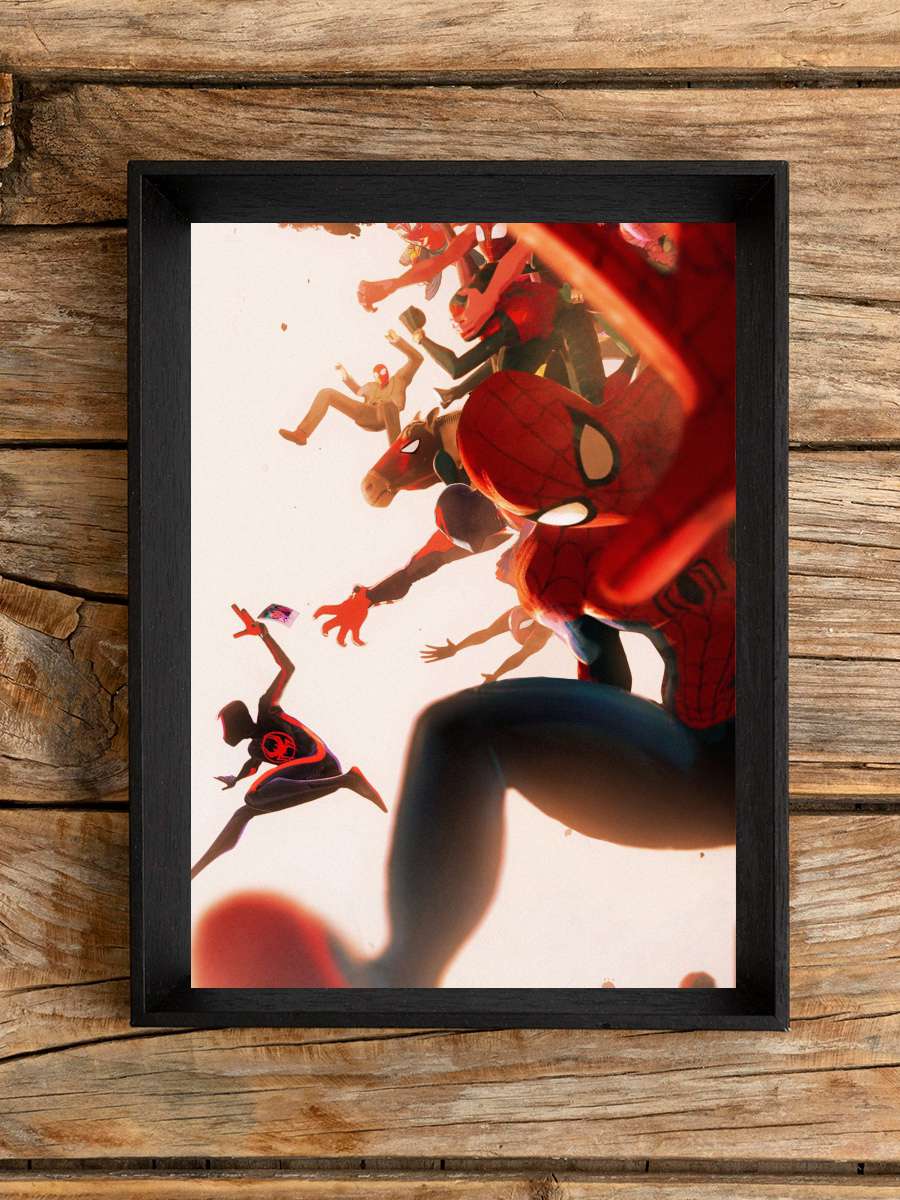 Örümcek-Adam: Örümcek-Evrenine Geçiş - Spider-Man: Across the Spider-Verse Film Tablo Siyah Çerçeveli Film Poster Afiş Tablo