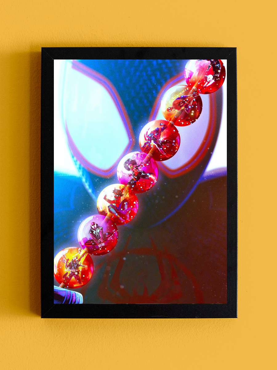 Örümcek-Adam: Örümcek-Evrenine Geçiş - Spider-Man: Across the Spider-Verse Film Tablo Siyah Çerçeveli Film Poster Afiş Tablo