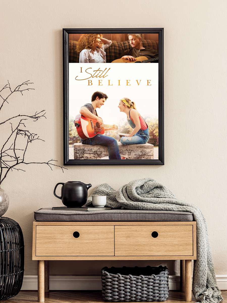 Aşka İnan - I Still Believe Film Tablo Siyah Çerçeveli Film Poster Afiş Tablo