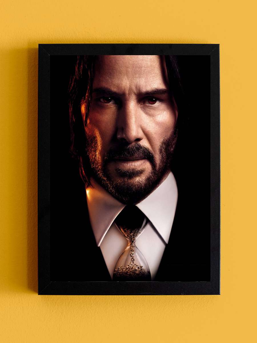 John Wick 4 - John Wick: Chapter 4 Film Tablo Siyah Çerçeveli Film Poster Afiş Tablo