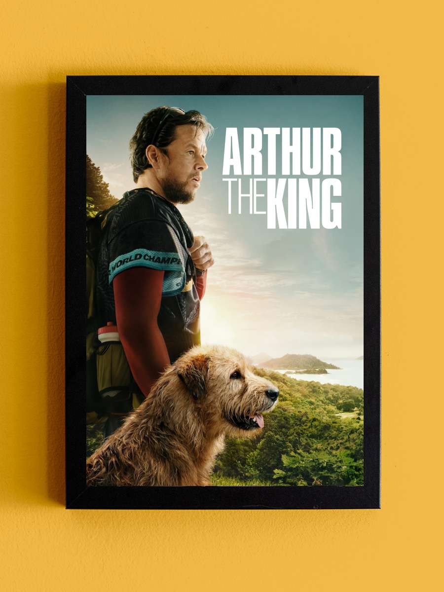 Arthur the King Film Tablo Siyah Çerçeveli Film Poster Afiş Tablo