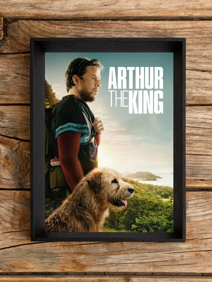 Arthur the King Film Tablo Siyah Çerçeveli Film Poster Afiş Tablo