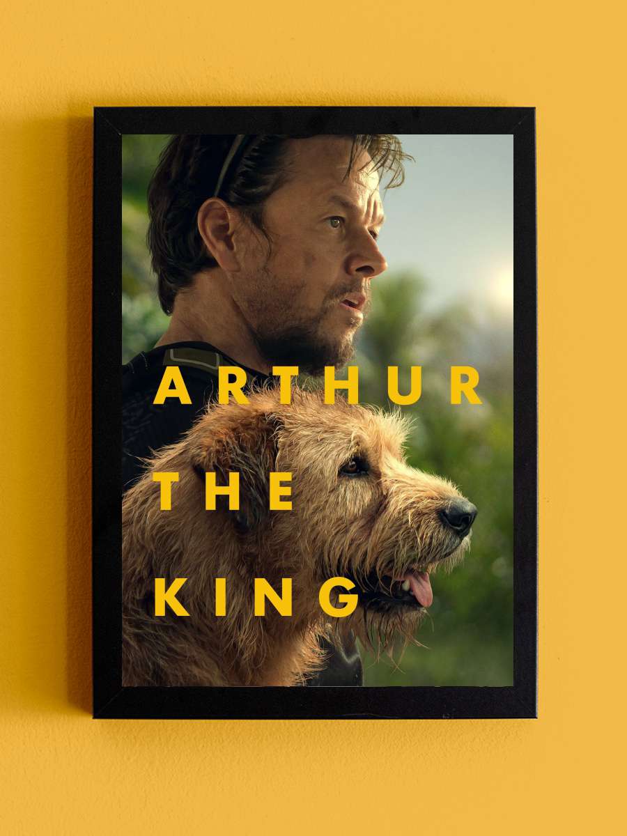 Arthur the King Film Tablo Siyah Çerçeveli Film Poster Afiş Tablo