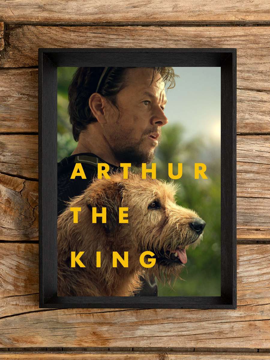 Arthur the King Film Tablo Siyah Çerçeveli Film Poster Afiş Tablo