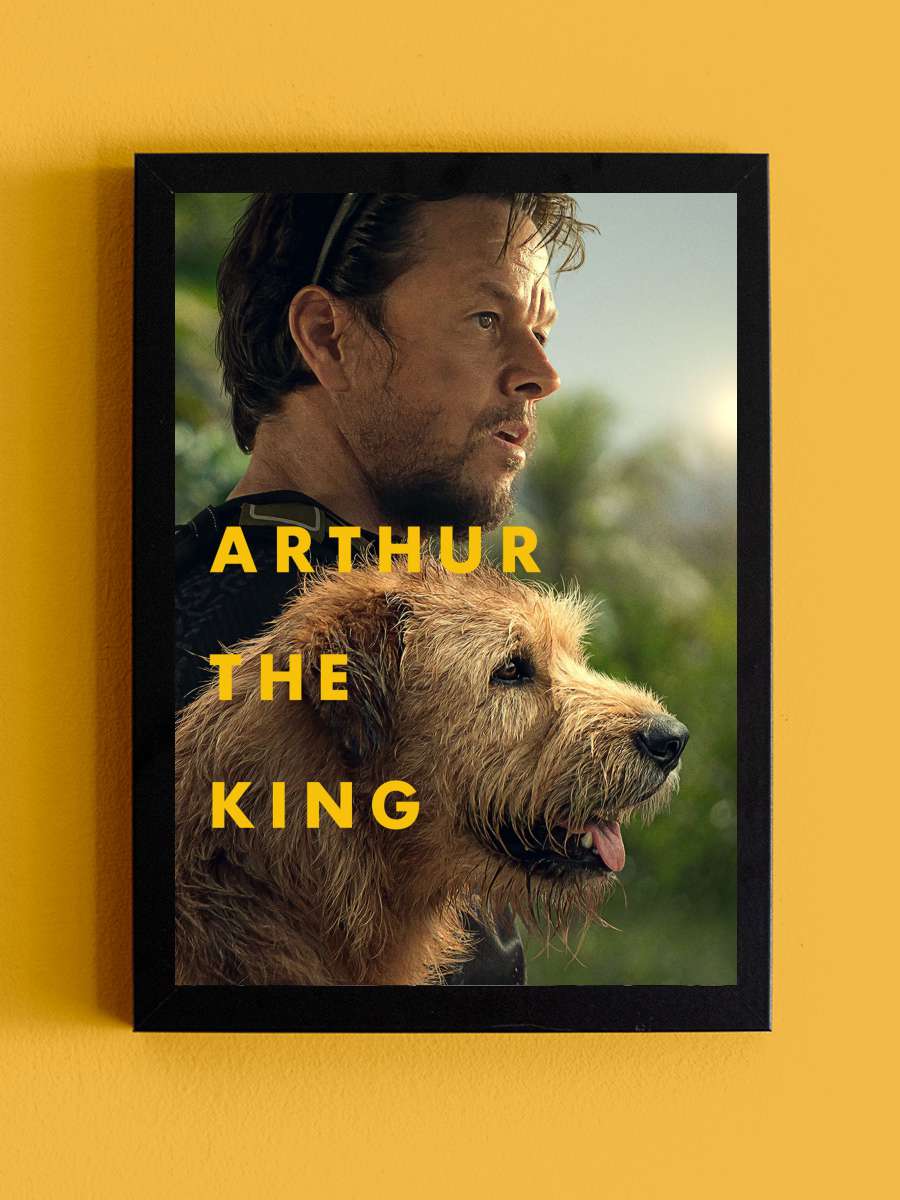 Arthur the King Film Tablo Siyah Çerçeveli Film Poster Afiş Tablo