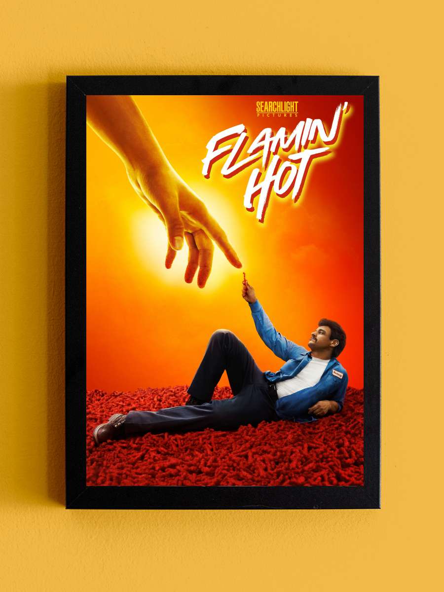 Flamin' Hot Film Tablo Siyah Çerçeveli Film Poster Afiş Tablo