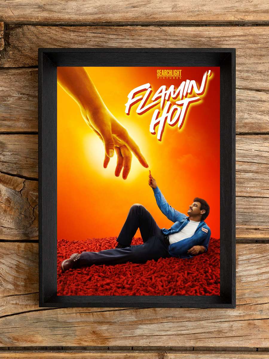 Flamin' Hot Film Tablo Siyah Çerçeveli Film Poster Afiş Tablo