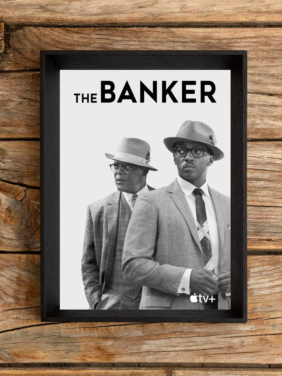 Banker - The Banker Film Tablo Siyah Çerçeveli Film Poster Afiş Tablo