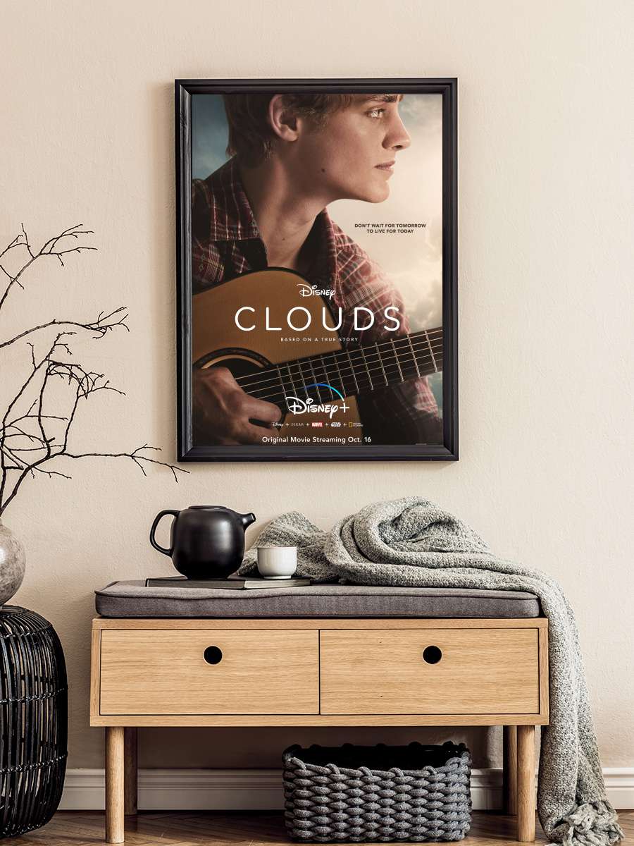 Clouds Film Tablo Siyah Çerçeveli Film Poster Afiş Tablo