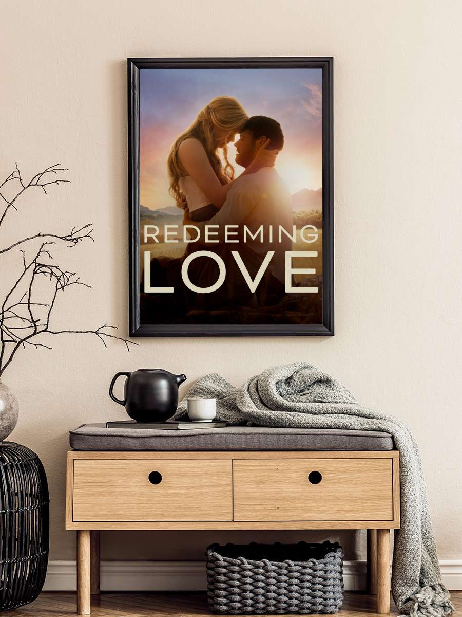 Aşk Güzel Şey - Redeeming Love Film Tablo Siyah Çerçeveli Film Poster Afiş Tablo