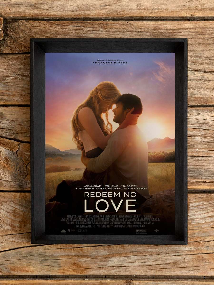 Aşk Güzel Şey - Redeeming Love Film Tablo Siyah Çerçeveli Film Poster Afiş Tablo