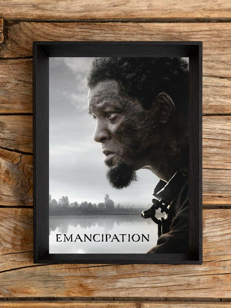 Emancipation Film Tablo Siyah Çerçeveli Film Poster Afiş Tablo