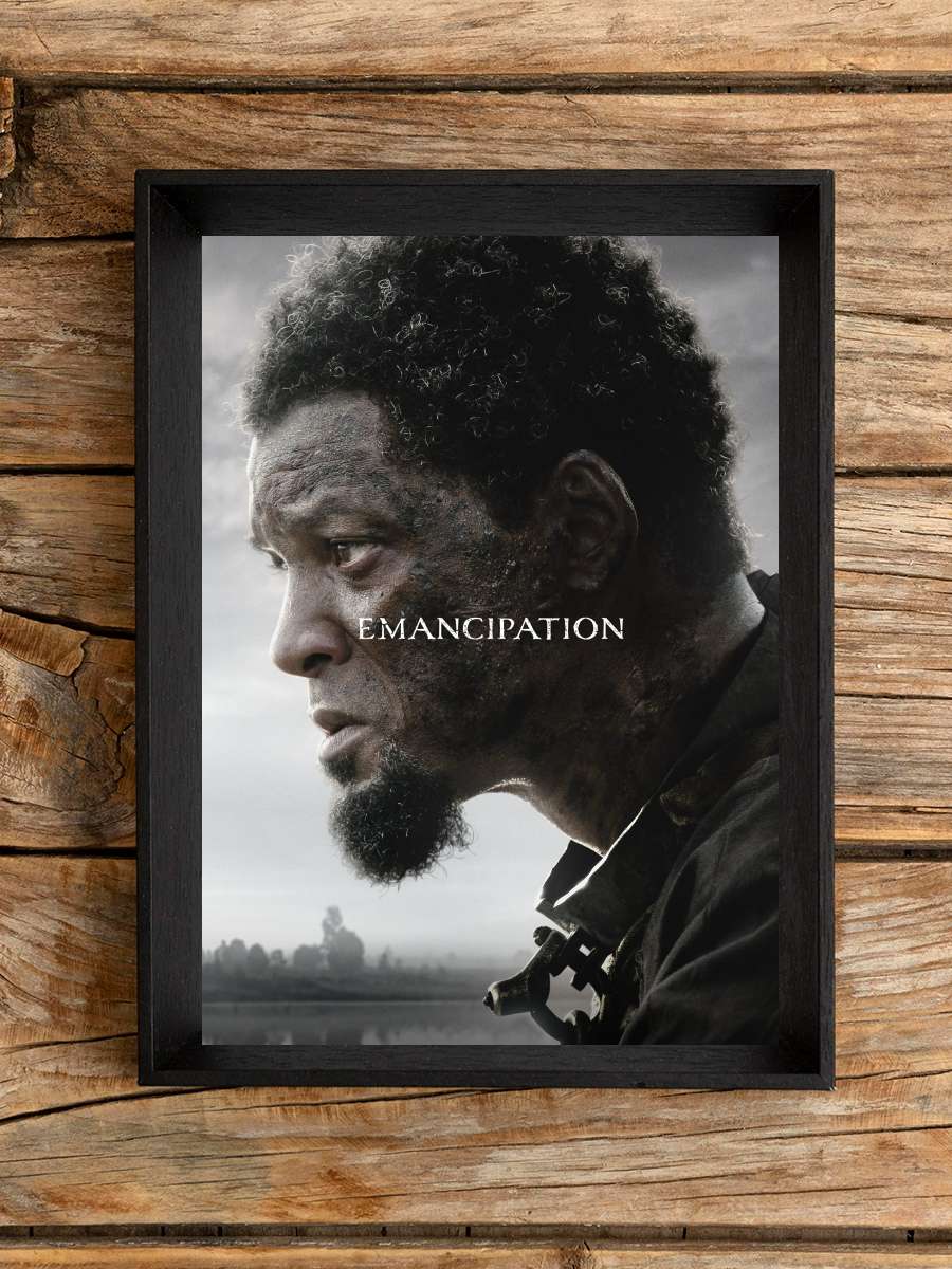 Emancipation Film Tablo Siyah Çerçeveli Film Poster Afiş Tablo