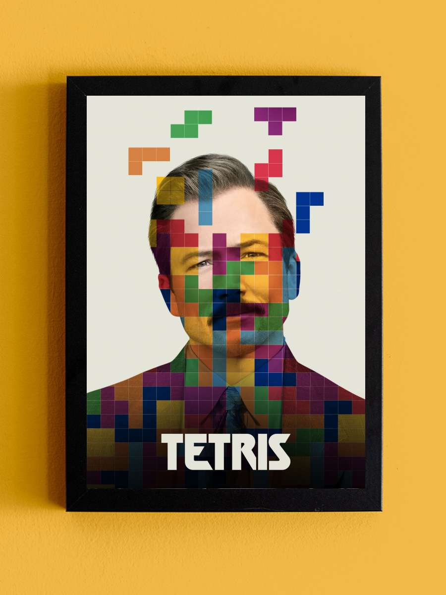 Tetris Film Tablo Siyah Çerçeveli Film Poster Afiş Tablo