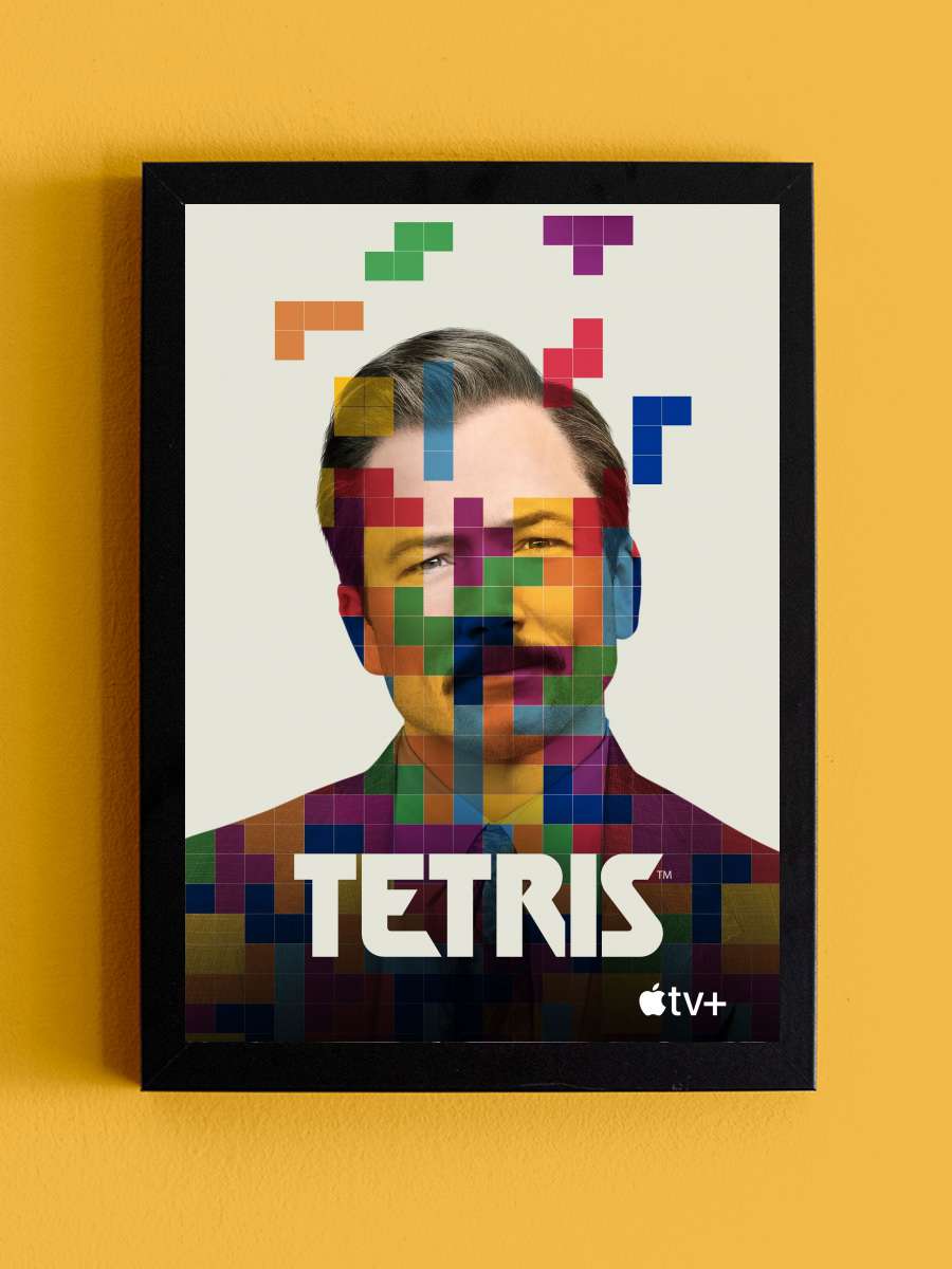 Tetris Film Tablo Siyah Çerçeveli Film Poster Afiş Tablo