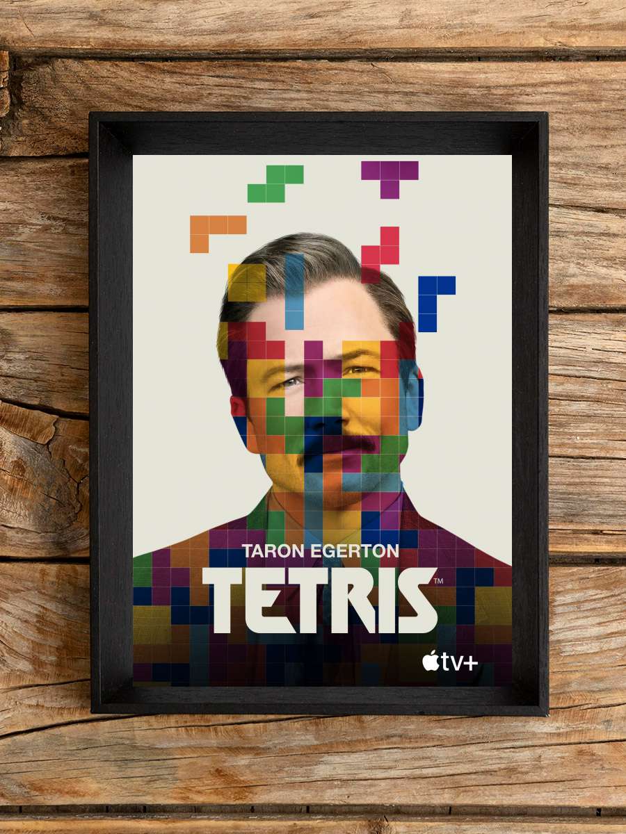 Tetris Film Tablo Siyah Çerçeveli Film Poster Afiş Tablo