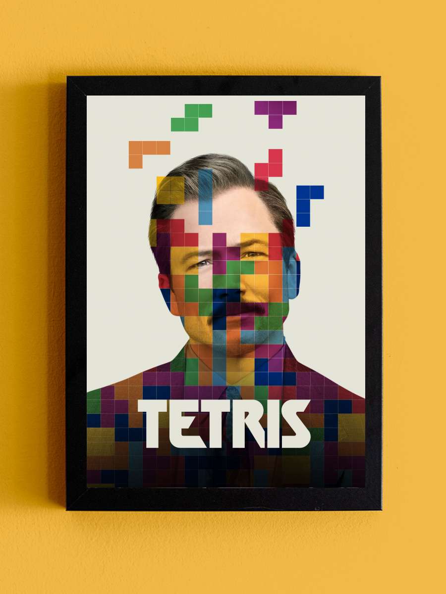 Tetris Film Tablo Siyah Çerçeveli Film Poster Afiş Tablo