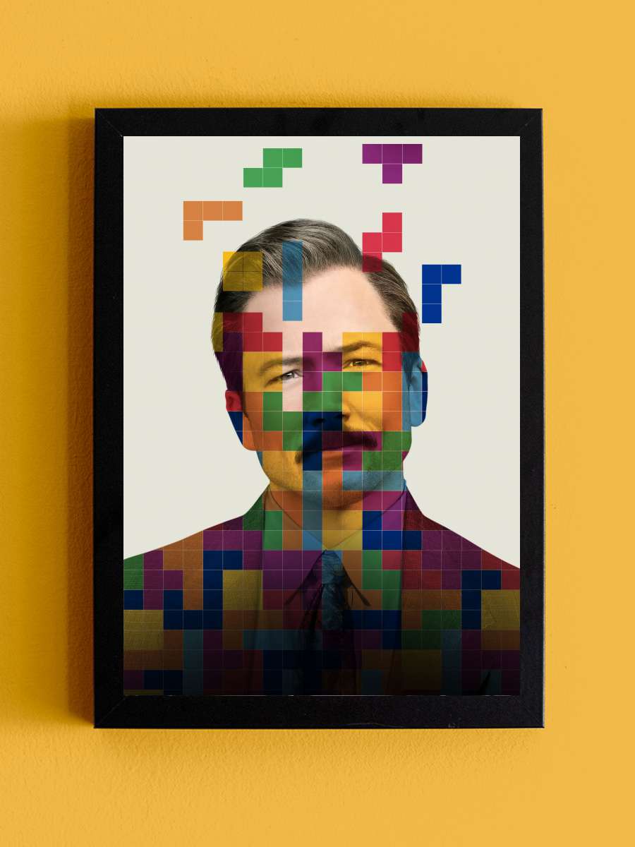 Tetris Film Tablo Siyah Çerçeveli Film Poster Afiş Tablo